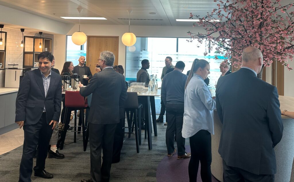 Participants at the Professional Services Roundtable organised by CAPE People Development and hosted by Weightmans