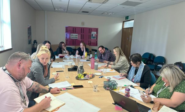 Birmingham Hospice managers taking part in a CAPE workshop