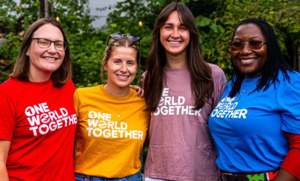Nicola Banks, Laura Dempsey, Skyler Colarusso, Chibwe Masabo Henry from One World Together